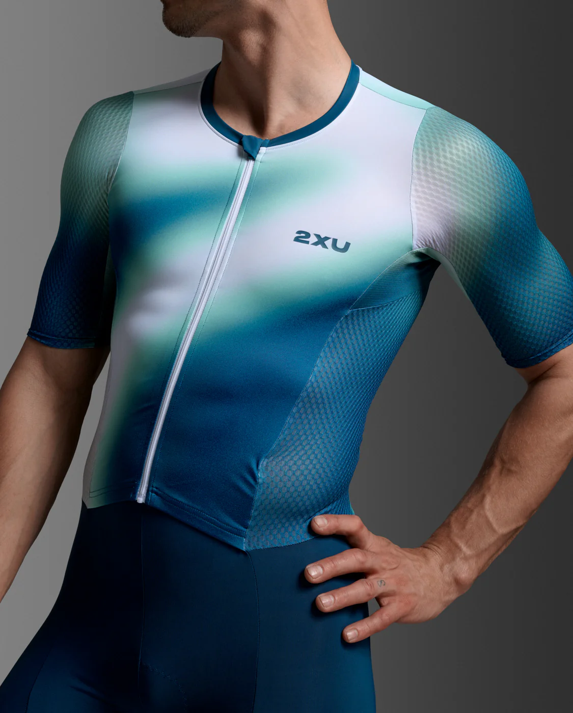 Aero Hex Sleeved Trisuit - Image 4