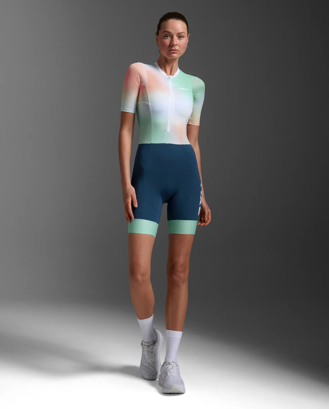 Aero Hex Sleeved Trisuit - Image 2