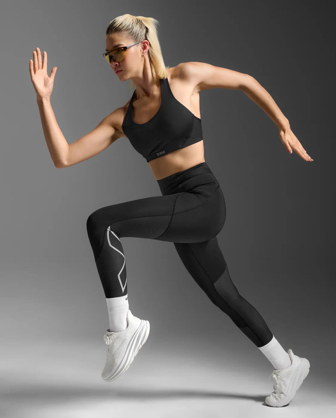 Aero Mesh Hi-Rise Compression Tights - Image 5