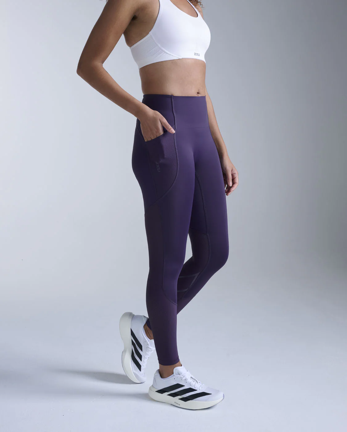 Aero Mesh Hi-Rise Compression Tights - Image 3