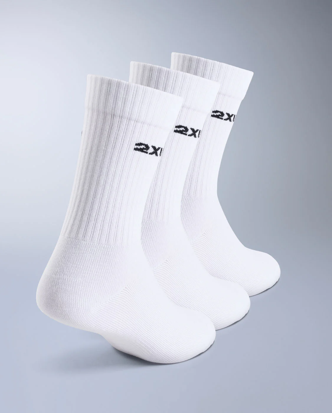 Cotton Crew Socks 3 Pack - Image 2