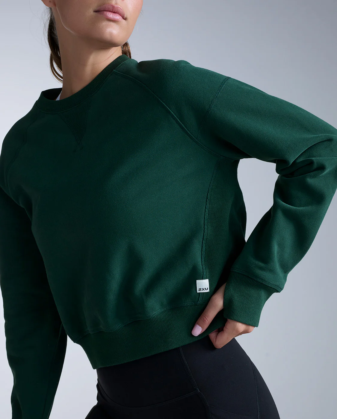 EZ Organic Cotton Ribbed Crew - Image 2