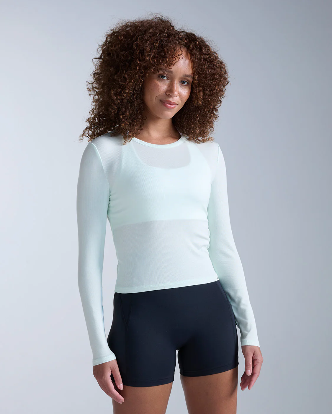 Fluid Modal Ribbed Long Sleeve