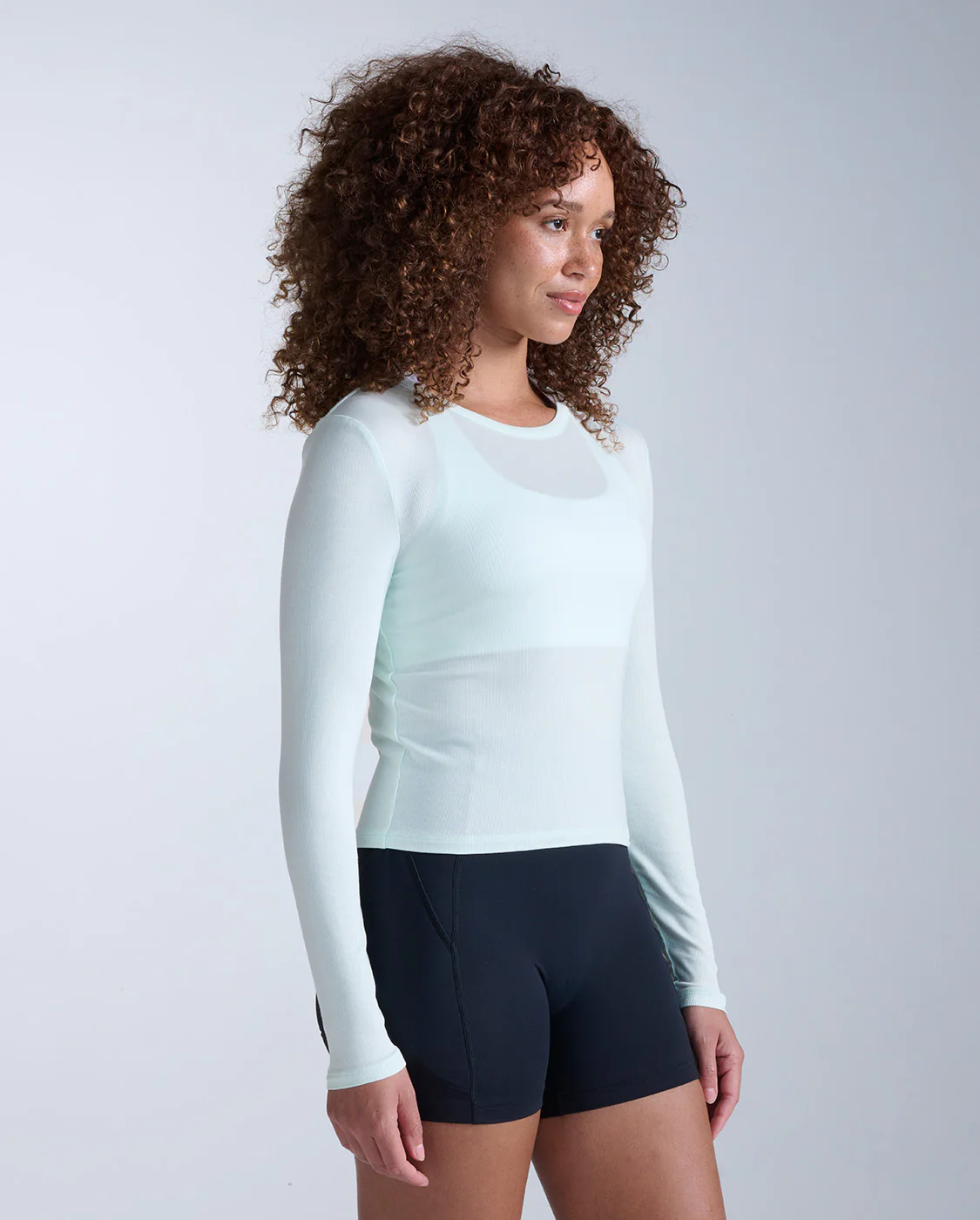 Fluid Modal Ribbed Long Sleeve - Image 2
