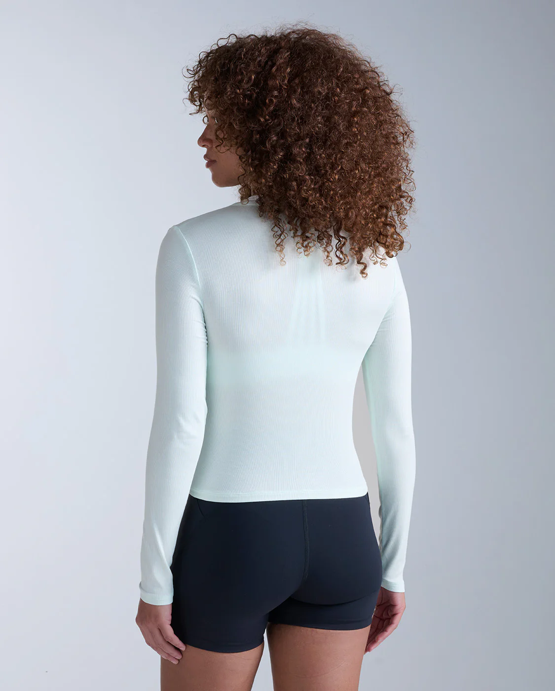 Fluid Modal Ribbed Long Sleeve - Image 3