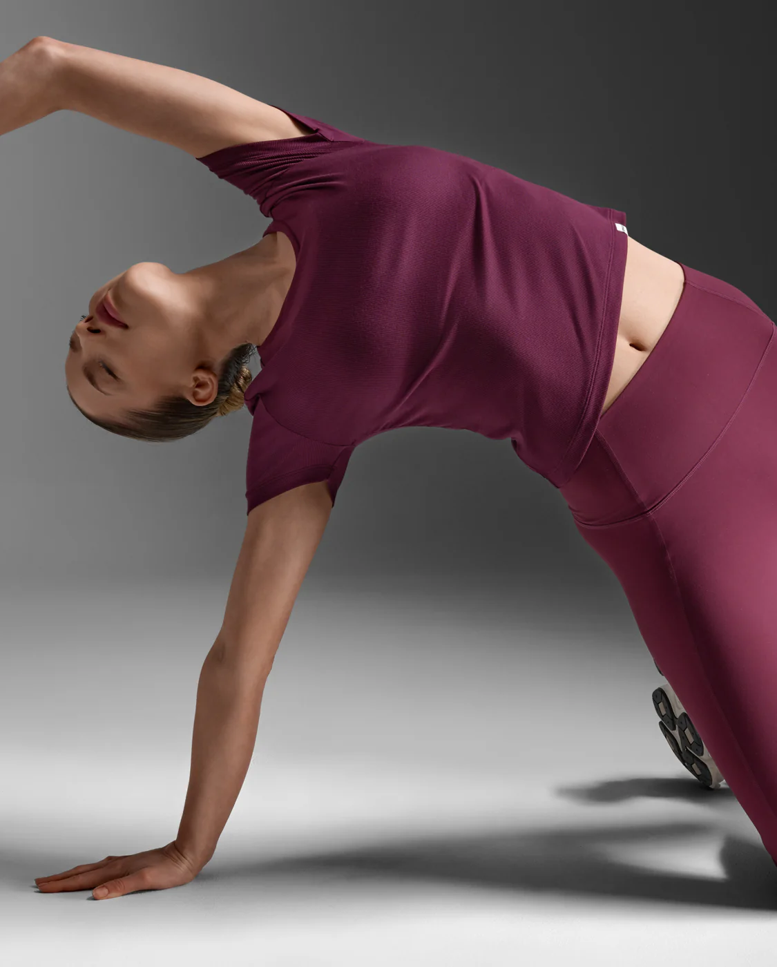 Fluid Modal Ribbed Crop Tee - Image 6