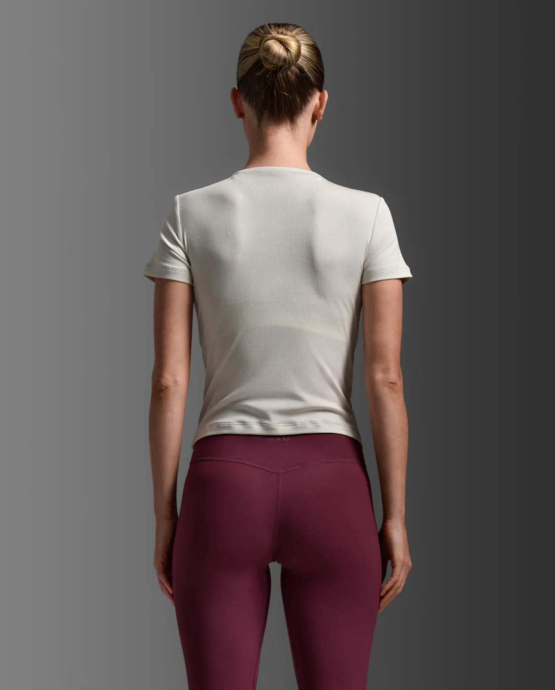 Fluid Modal Ribbed Crop Tee - Image 3