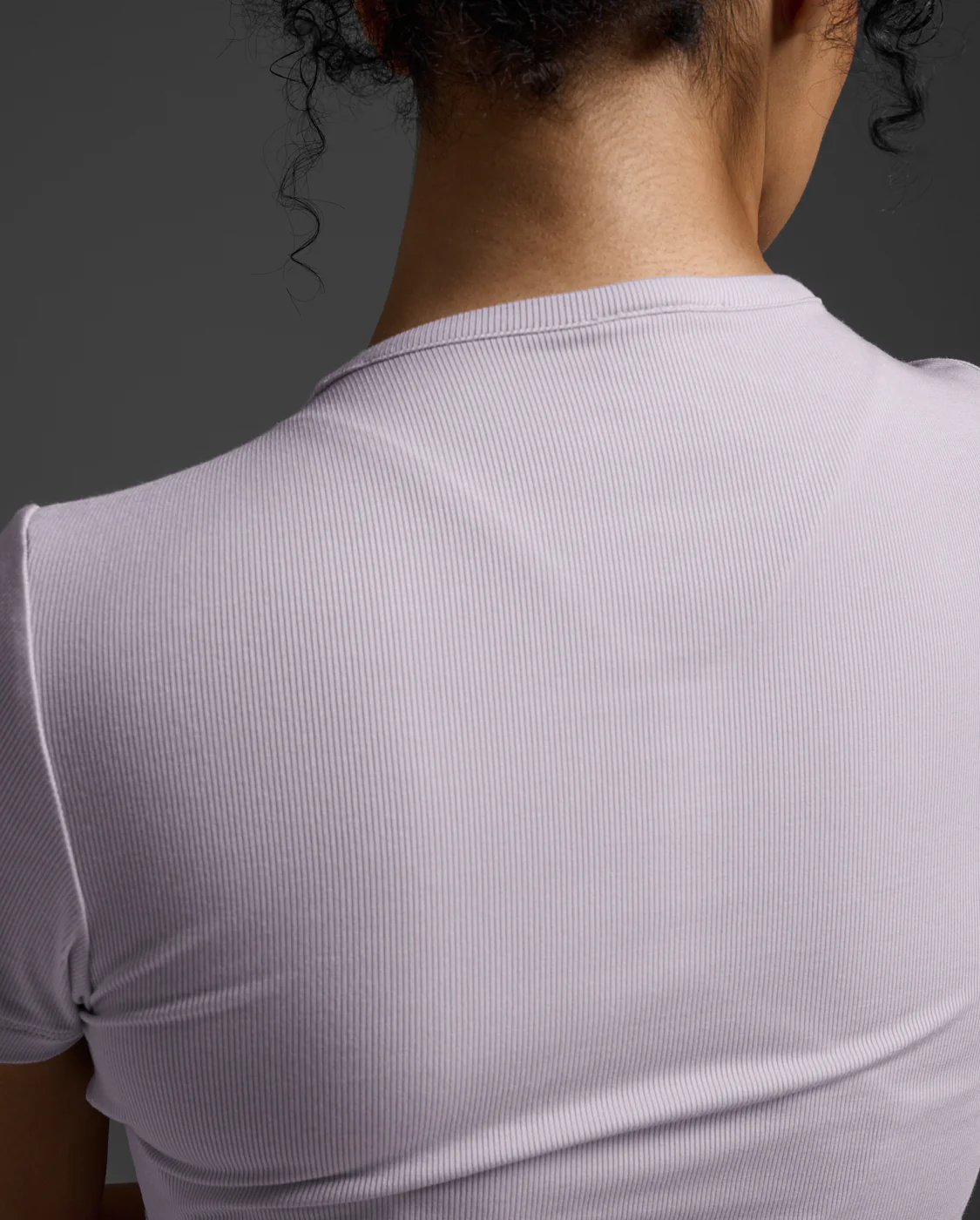Fluid Modal Ribbed Crop Tee - Image 4