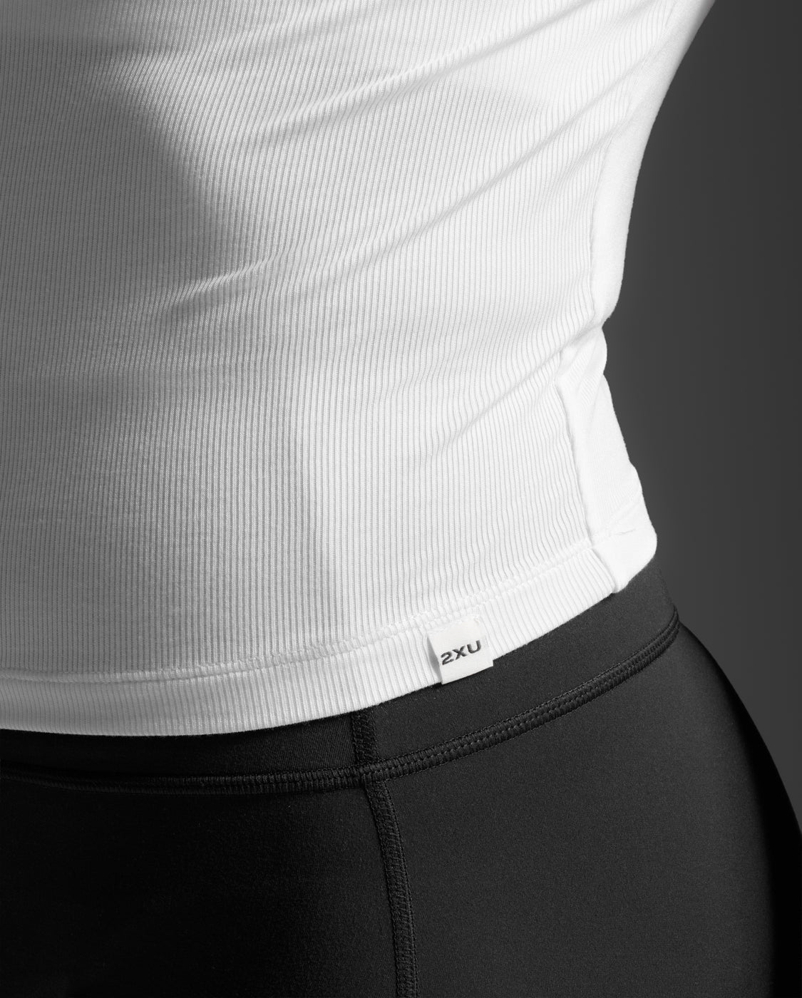 Fluid Modal Ribbed Crop Tee - Image 8