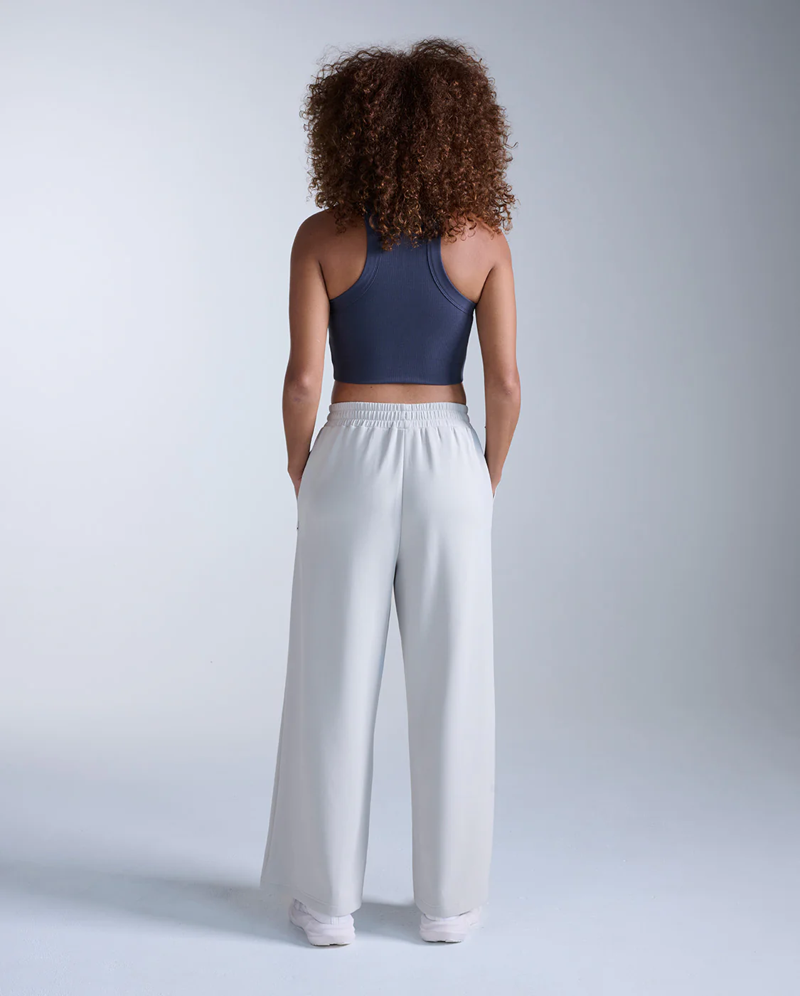 Fluid Tencel Ribbed Crop Tank - Image 8