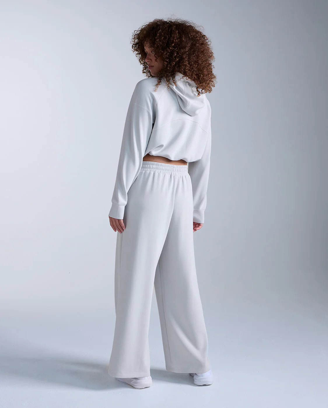 Wonderluxe Sand Washed Cropped Hoodie - Image 8