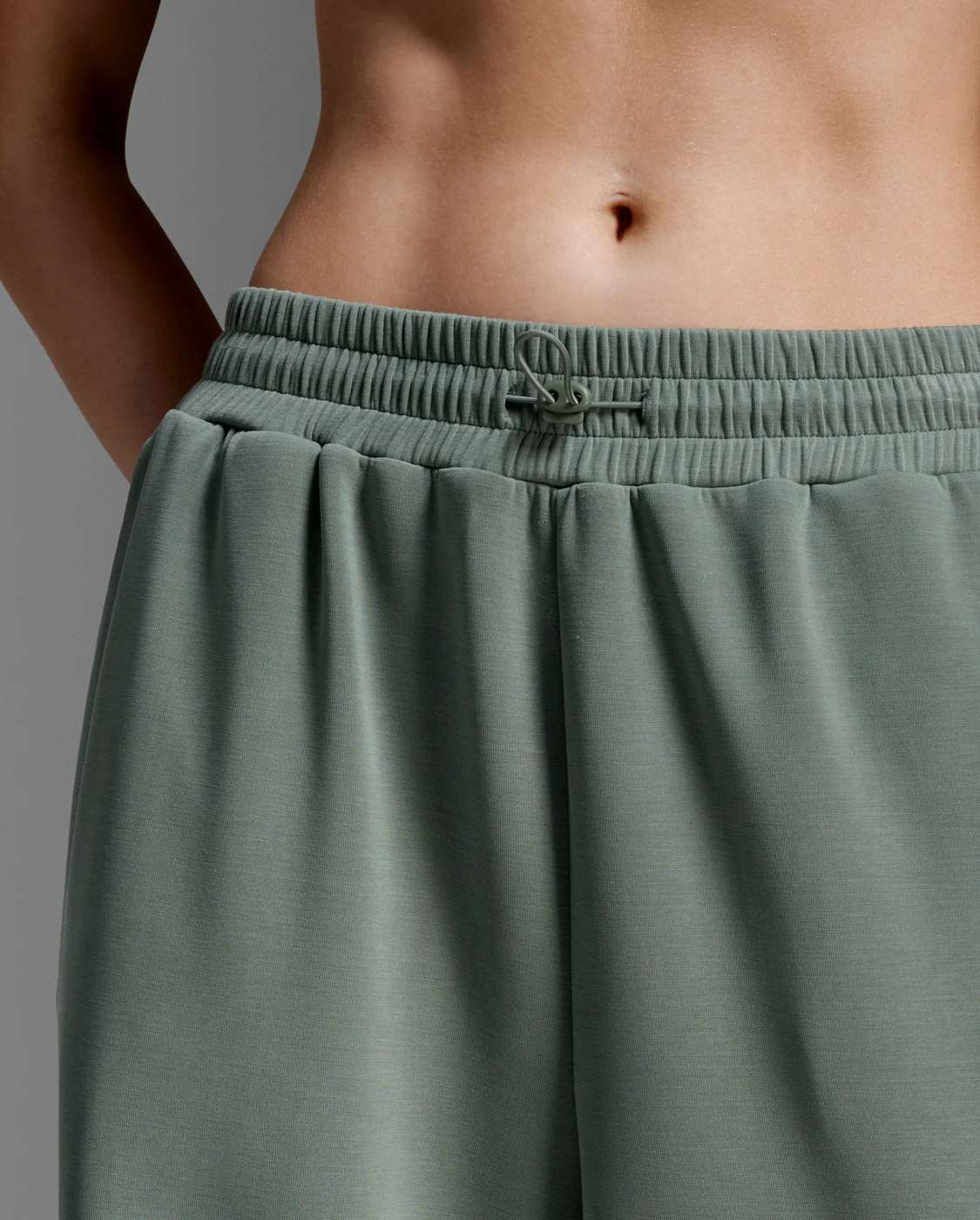 Wonderluxe Sand Washed Wide Leg Pants - Image 3