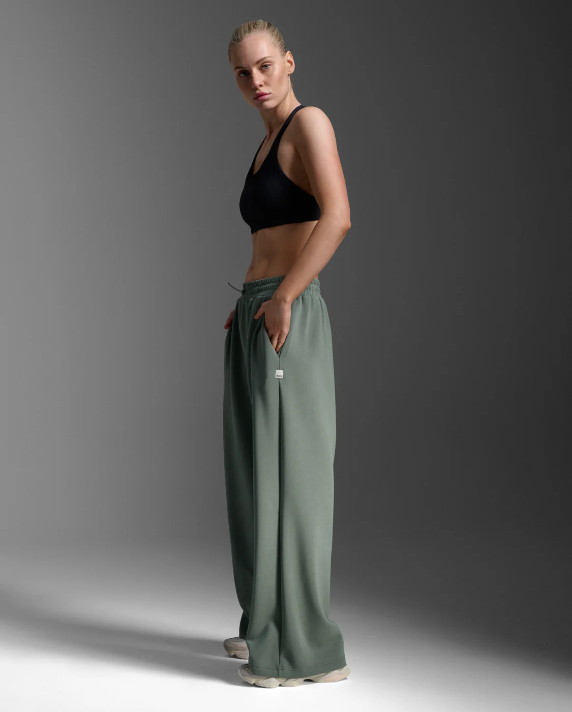 Wonderluxe Sand Washed Wide Leg Pants - Image 5
